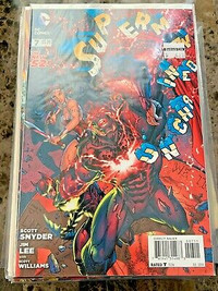 SUPERMAN UNCHAINED #7 (DC Comics) The New 52 - 2013 JIM LEE CVR.