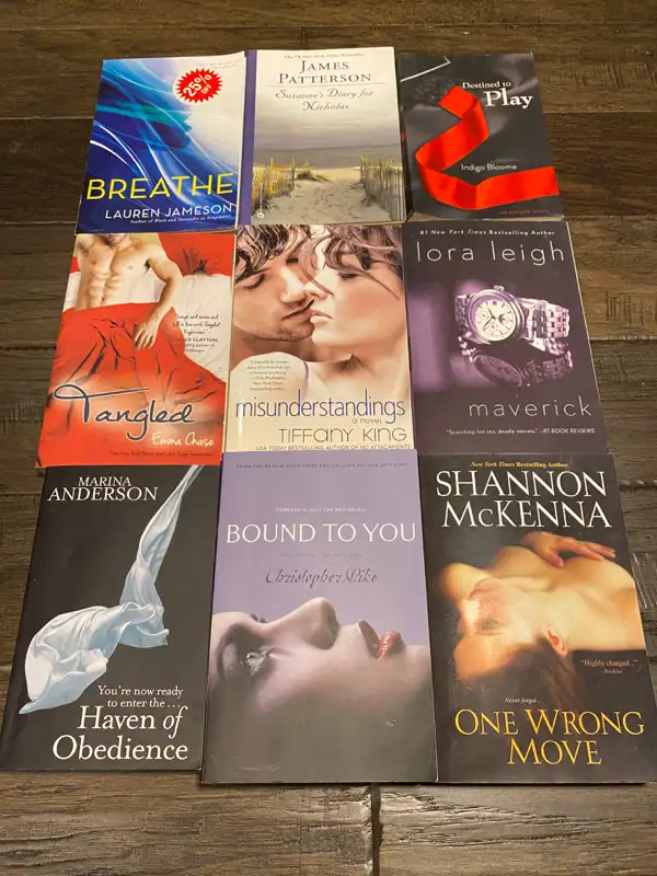 Assorted Hardcover & Softcover Books -Romance, Mystery, Suspense in Fiction in Brantford - Image 3