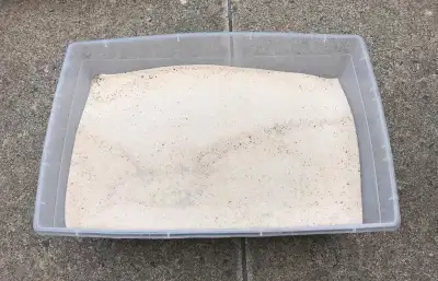 Aquarium Sand (White and Black) $10 Each, View more