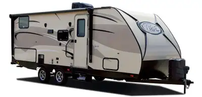 A UNIQUE TRAILER USED AT A SEASONAL CAMPGROUND. IN EXCELLENT CONDITION. MINIMAL ROAD TRAVEL (ONLY DU...