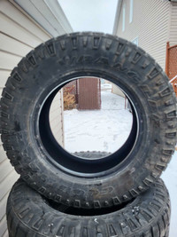 4 Goodyear Wrangler DuraTrac tires/pneus 265/65R17 - 112S
