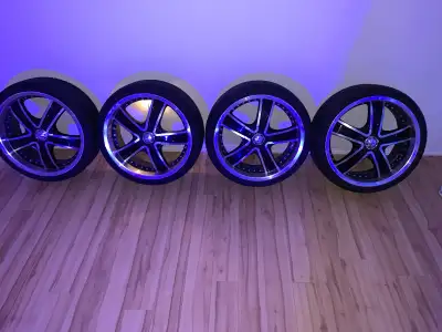 Really good shape all centre caps exist and a few scratches n wear May 1st till a month ago is all t...