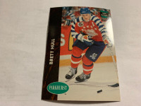 BRETT HULL 1991-92PARKHURST AWARD WINNER HOCKEY CARD PHC6 FRENCH