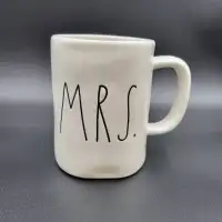 Magenta Mrs. Mug Cup Coffee Tea White Bride Wedding Read