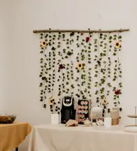 Handmade Floral Wall Decor