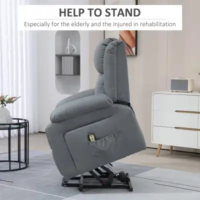 Lift Chair for Seniors, PU Leather Upholstered Electric Recliner, View more