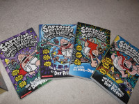 Captain Underpants Book Series set of 4