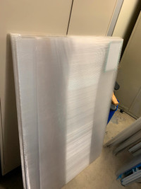Corrugated plastic sheets