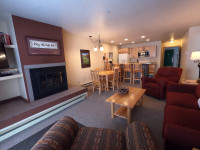 One Bedroom Condo at Whitefish Mountain Resort in July