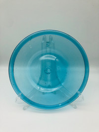 Vintage Blue glass plate