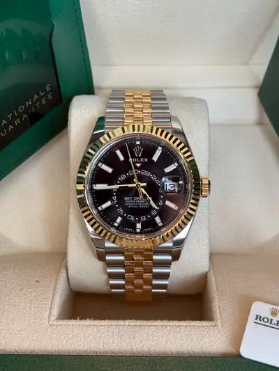 Rolex Skydweller 42mm Two Tone Black Dial, View more