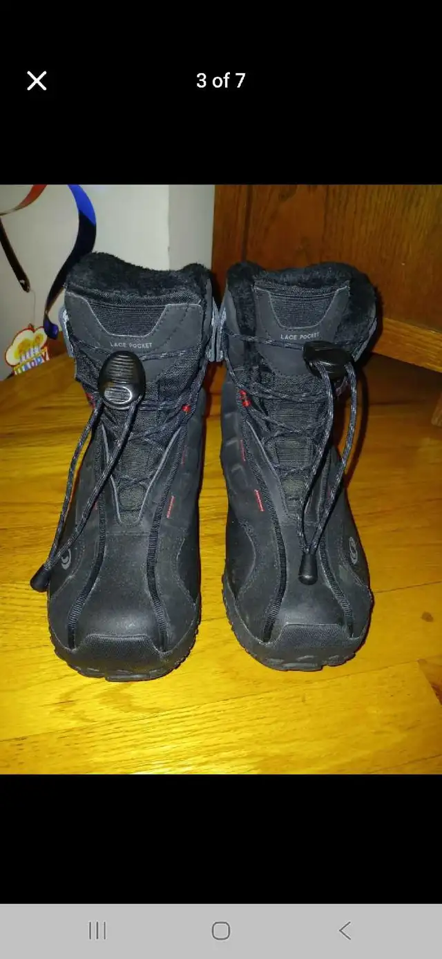Boots Winter Waterproof Salomon Women Size 6.5 in Women's - Shoes in Calgary - Image 4