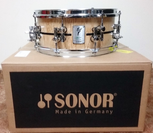 13" Sonor Benny Greb V1 signature snare. in Drums & Percussion in St. Catharines - Image 4