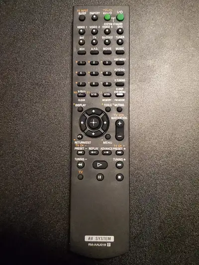 AV Stereo Receiver Remote, View more