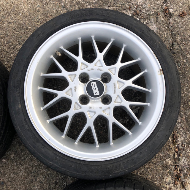 16x7.5 4x100 et38 RN011 BBS Wheels  in Tires & Rims in Moncton - Image 3