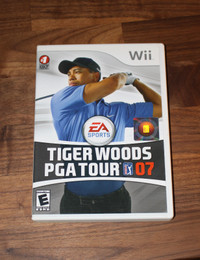 JEUX TIGER WOODS  PGA TOUR 2007 – POUR LA WII - PARFAITE COND.