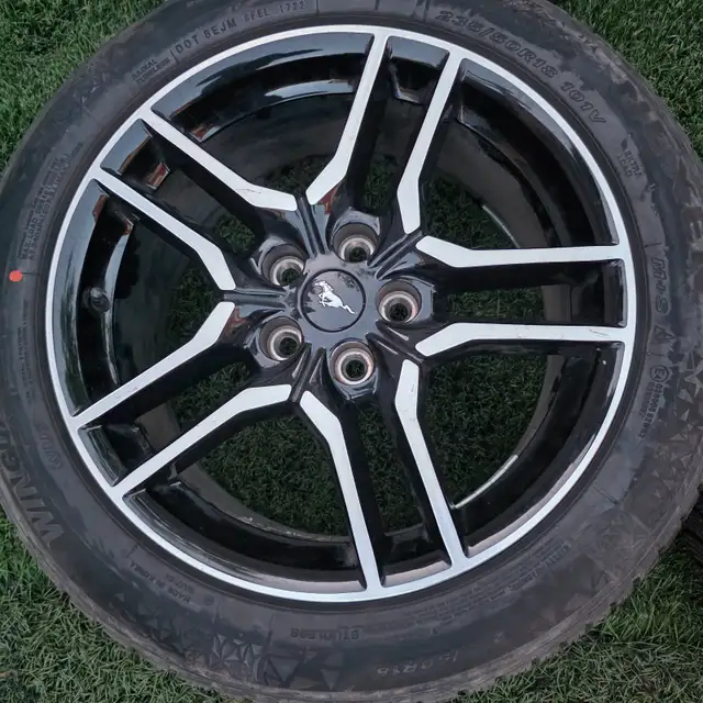235/50/18 Nexne winter tires with Ford Mustand OEM rims 5x114.3 in Tires & Rims in Markham / York Region - Image 5