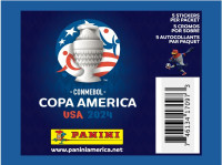 Unopened Soccer Stickers (25 Packs): 2024 Copa America