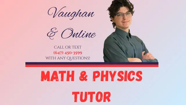 High School Math and Physics Tutor