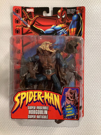 SPIDER MAN 6” ACTION FIGURES BY TOY BIZ, COLLECTABLE TOYS