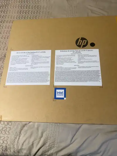 NEW HP 27" All-in-One PC - Intel i5 / 16GB RAM / 1TB SSD - BNIB, View more