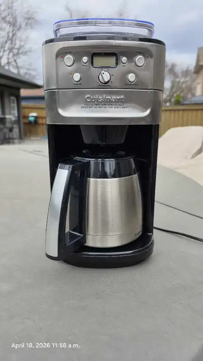 Cuisinart Burr Grind & Brew, View more