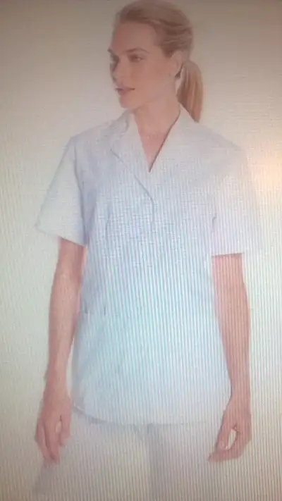Cherokee Women's Professional Whites Button Front Top, View more
