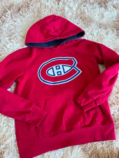 CH MONTREAL CANADIENS HOODIE NHL BOYS GIRLS 8 ANS 8 YEARS OLD, View more
