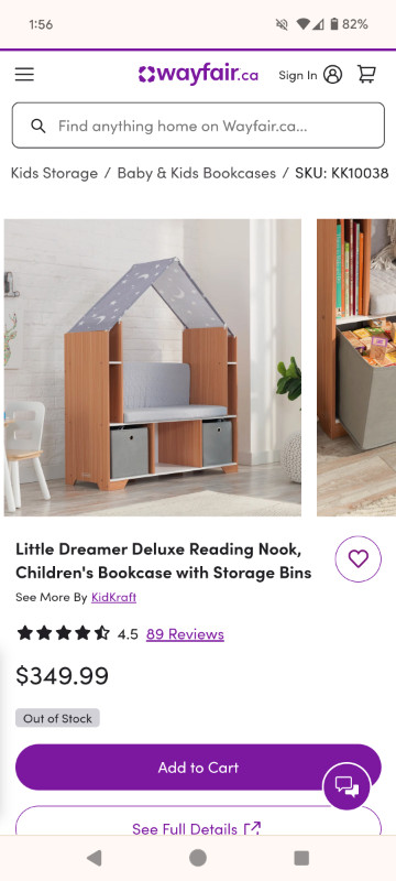 Reading nook for kids! in Other in Calgary - Image 2