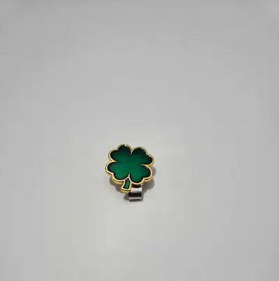 Lucky Four-Leaf Clover Golf Ball Marker, View more