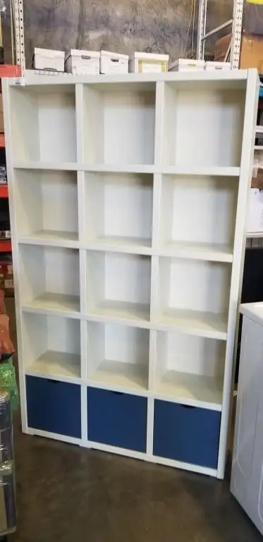 CUBE SHELVING UNIT BY IKEA WITH 3 DOORS, View more