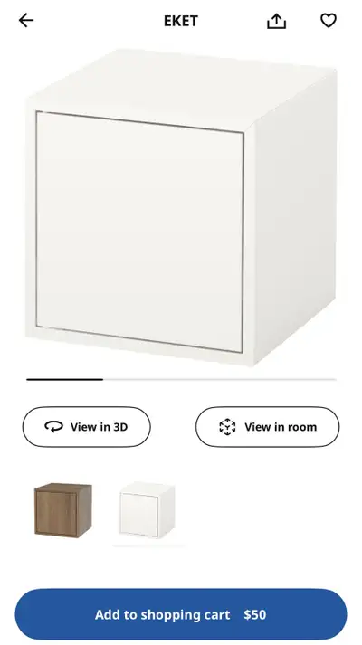 IKEA EKET STORAGE WITH LEGS, View more