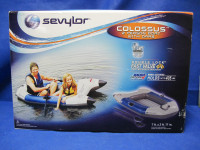 Sevylor Colossus 2 Person Inflatable Boat with Oars - BNIB