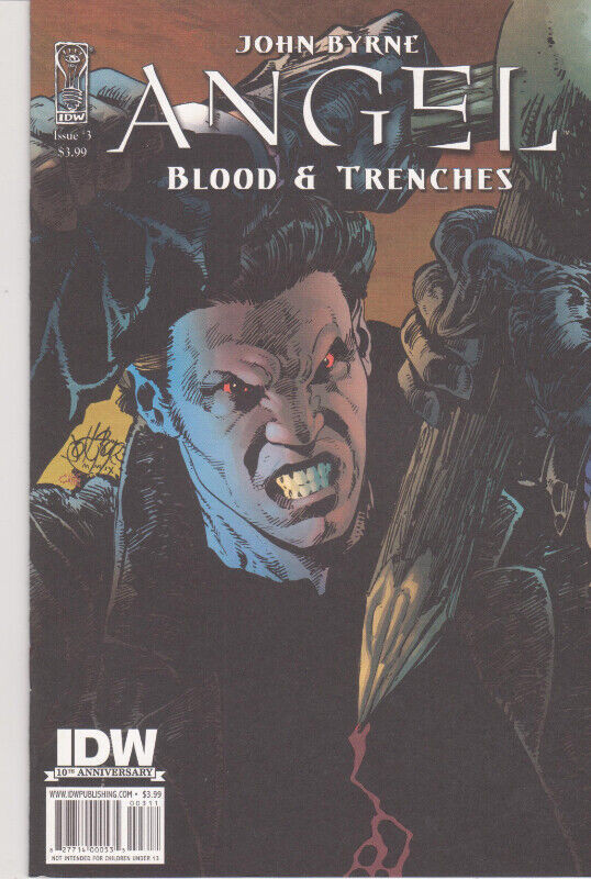 IDW Comics - Angel: Blood and Trenches - issues #1, 2, and 3. in Comics & Graphic Novels in Peterborough - Image 3