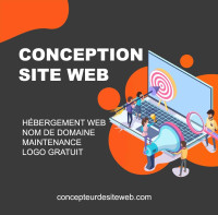 Conception Site Web - ⭐️ Promo 75% de rabais, Website design