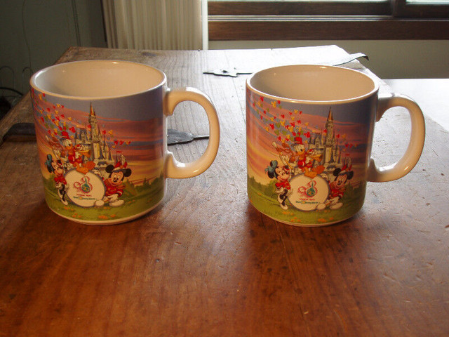 Walt Disney 20 Magical Years Mug/Paper Towel & Cup Holder Stand in Arts & Collectibles in St. Catharines