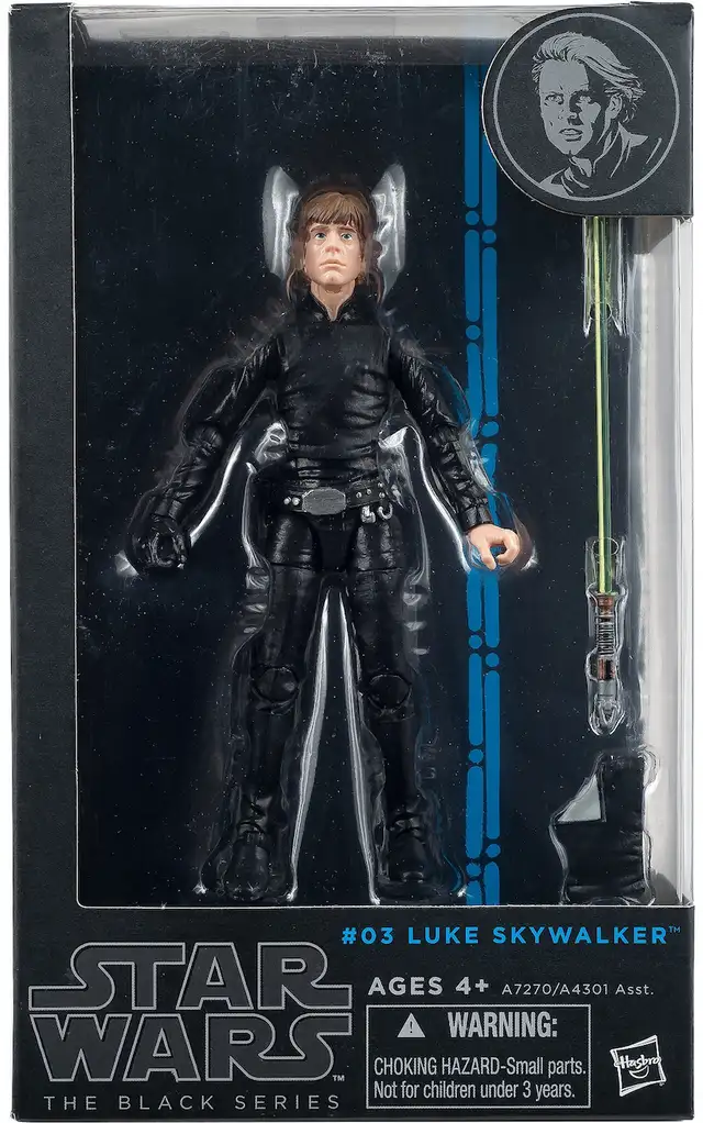 Star Wars Black Series Blue Line 03 Luke Skywalker Jedi Knight