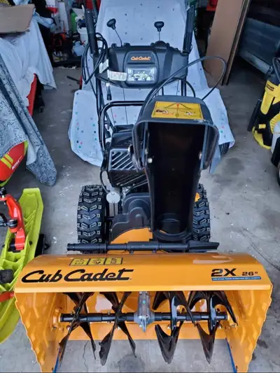 Cub Cadet 26" Wide Gas Two-Stage Electric Start Snow Thrower, 600 Series, 243cc OHV Quiet Horizontal...