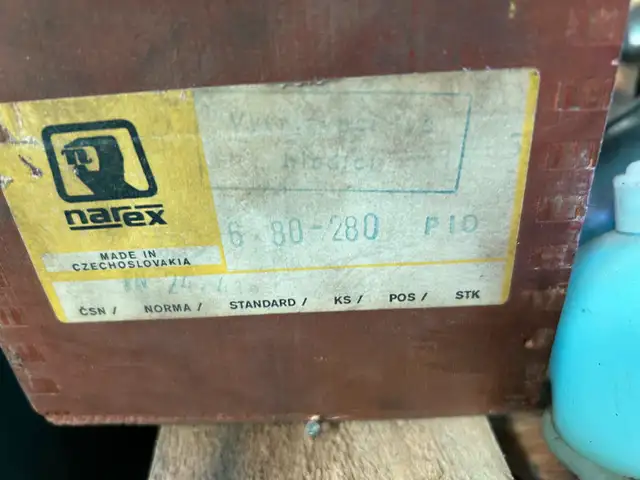 CNC #6 MT Narex with Microbore cutter head63373409387265121