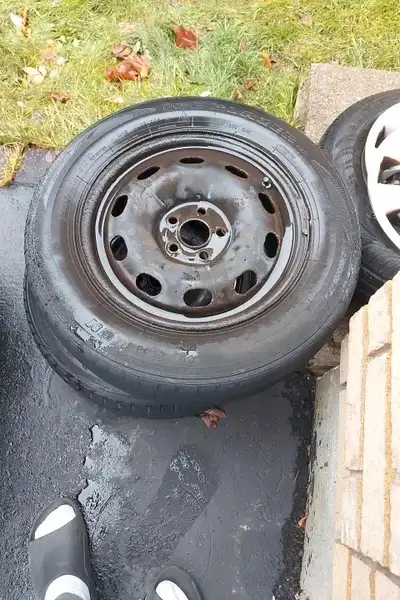 Two Toyota Corolla car rims , 195 65R15. 10 dollars each. 647 633 8656. Thanks.