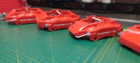 Big red Porsche / Brembo Brake Caliper Set