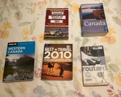 Various Travel Guide Books , View more