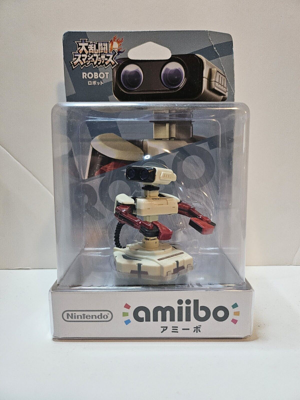 AMIIBO - AMIIBO ROB ROBOT (SMASH SERIES) JPN - Nintendo, BNIB in Toys & Games in Belleville