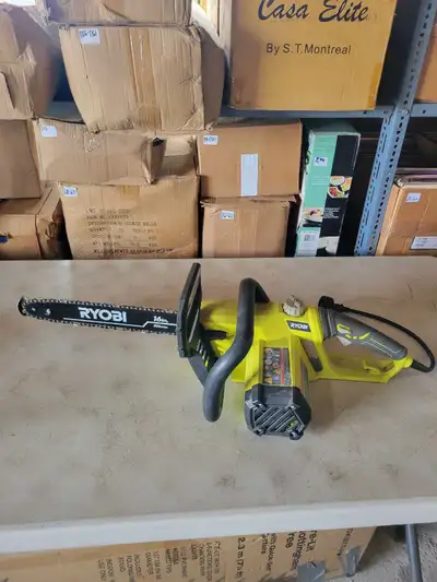 Ryobi RY43154 electric chainsaw 16", View more