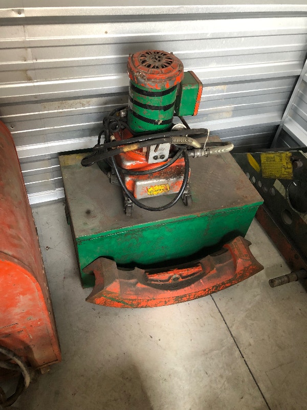 Greenlee conduit bending machine SOLD!! Power Tools ChathamKent