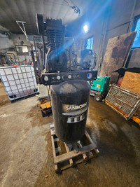 SANBORN 80 Gallon 2-Stage Cast-Iron 5.2 HP Air Compressor