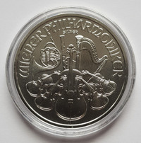 Austria 1.50 Euro 1.50€ Vienna Philharmonic Silver 999 Coin