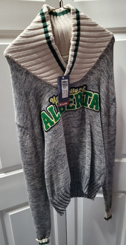 University of Alberta Bruzar shawl sweater in Arts & Collectibles in Red Deer - Image 3