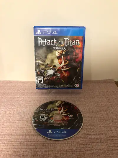 Attack on Titan PS4 Sony PlayStation 4 Complete in Box CIB 2016, View more