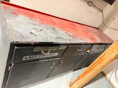 Tool bench for sale with storage, View more
